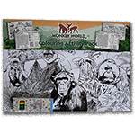 MONKEY WORLD ACTIVITY PACK WITH COLOURING PENCILS